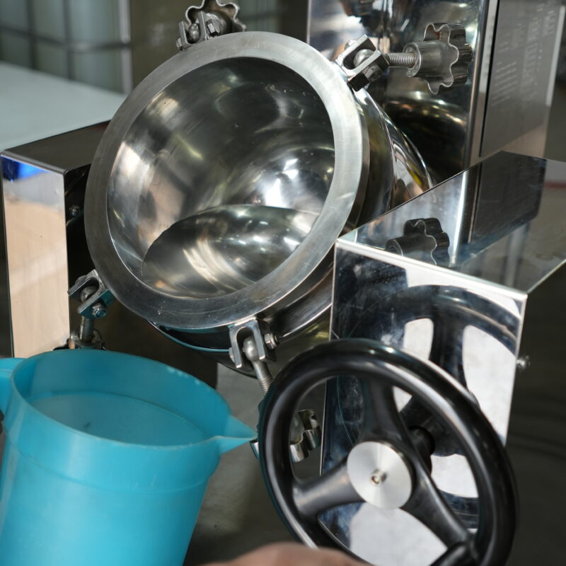 Multimix Lab High Shear Mixer 5L with manual tilting for ease of discharge