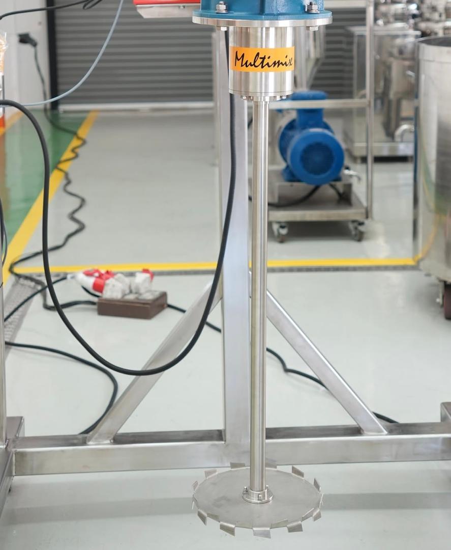 Multimix Batch High Speed Disperser with electrical lifting