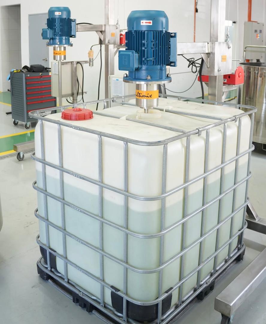 Multimix Batch High Speed Disperser with electrical lifting